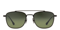 Maui Jim Kahana Unisex Square Sunglasses in Black – Product Photo 1