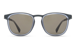 Shop MYKITA Cantara Square Sunglasses in Blue online.