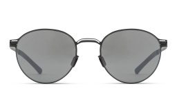 Shop MYKITA Carlo Unisex Round Sunglasses in Matte Balck online.