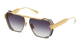 BALMAIN Premier Unisex Aviator Sunglasses in Gold – Product Photo 2