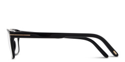 TOM FORD Logo Rectangle Eyeglasses in Shiny Black – Product Photo 4