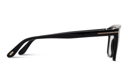 TOM FORD Logo Square Eyeglasses in Shiny Black – Product Photo 3