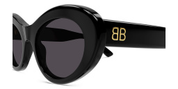 BALENCIAGA Everyday Cat-Eye Sunglasses in Black – Product Photo 3