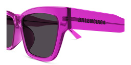 Shop BALENCIAGA Everyday Square Sunglasses in Pink online.