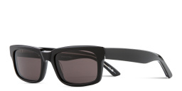 نظارات شمسية إيفريداي بإطار مستطيل من بالينسياغا بلون أسود - صورة المنتج 2