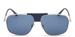 TOM FORD Tex Aviator Sunglasses in shiny palladium – Product Photo 1