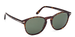 TOM FORD Lewis Round Sunglasses in Dark Havana – Product Photo 4