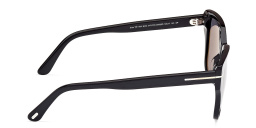 TOM FORD Elsa Butterfly Sunglasses in Shiny Black – Product Photo 3