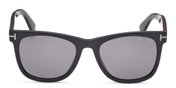 نظارات شمسية كيفين بإطار مربّع من توم فورد بلون أسود لامع - صورة المنتج 1