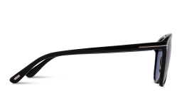 TOM FORD Damian Pilot Sunglasses in Shiny Black – Product Photo 3