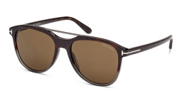 TOM FORD Damian Pilot Sunglasses in Colored Havana – Product Photo 2