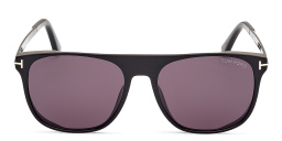 Shop TOM FORD Lionel-02 Square Sunglasses in Shiny Black online.