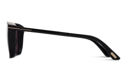 Shop TOM FORD Lionel-02 Square Sunglasses in Shiny Black online.