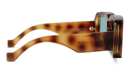 LOEWE Signature Havana Mask Sunglasses in Havana – Product Photo 3