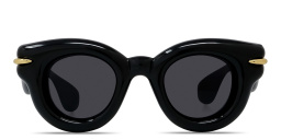 LOEWE Signature Black Pantos Sunglasses in Solid Black – Product Photo 1