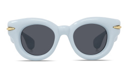 LOEWE Signature Black Pantos Sunglasses in Solid azure – Product Photo 1