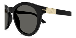 GUCCI Web Ingot Round Sunglasses in Black – Product Photo 3