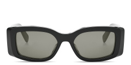 CELINE Triomphe Rectangle Sunglasses in Black – Product Photo 1