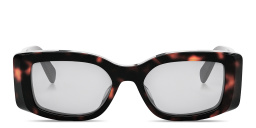 CELINE Triomphe Rectangle Sunglasses in Dark Havana – Product Photo 1