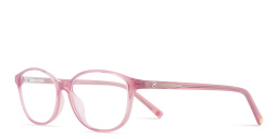 Shop EYE'M Kids Oval Eyeglasses in Pink online.