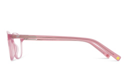 Shop EYE'M Kids Oval Eyeglasses in Pink online.