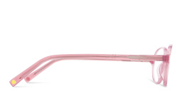 Shop EYE'M Kids Round Eyeglasses in Pink online.