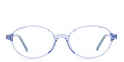 Shop EYE'M Kids Round Eyeglasses in Blue online.