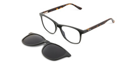 تسوق نظارات طبية كليب أون طراز بيلو للأطفال EYE'M بلون هافان أسود أونلاين.