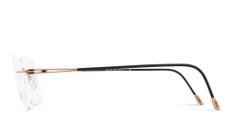 تسوق نظارات طبية لايت سبيريت آر إل مربّعة واسعة بدون إطار سيلويت بلون ذهبي أونلاين.