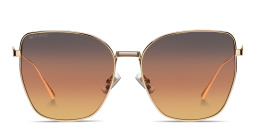ETRO Bold Pegaso Oversized Cat-Eye Sunglasses in Rose Gold – Product Photo 1