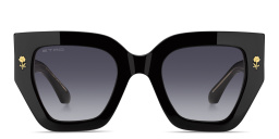 ETRO Etromania Oversized Cat-Eye Sunglasses in Black – Product Photo 1