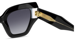 ETRO Etromania Oversized Cat-Eye Sunglasses in Black – Product Photo 5