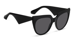 ETRO Tailoring Oversized Cat-Eye Sunglasses in Black – Product Photo 3