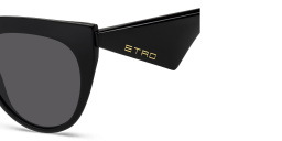 ETRO Tailoring Oversized Cat-Eye Sunglasses in Black – Product Photo 4