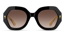 ETRO Etromania Oversized Butterfly Sunglasses in Black – Product Photo 1