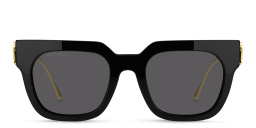 ETRO Bold Pegaso Rectangle Sunglasses in Black – Product Photo 1