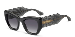 ETRO Paisley Rectangle Sunglasses in Grey – Product Photo 2
