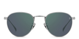 Shop DAVID BECKHAM Timeless Icons Panthos Sunglasses in Matte Ruthenium online.