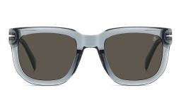 تسوق نظارات شمسية ستايل بايونير بإطار مربّع ديفيد بيكهام بلون رمادي أونلاين.