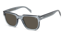 Shop DAVID BECKHAM Style Pioneer Square Sunglasses in Grey online.