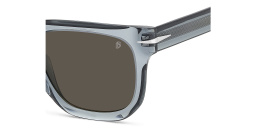 Shop DAVID BECKHAM Style Pioneer Square Sunglasses in Grey online.