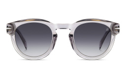 DAVID BECKHAM Style Pioneer Panthos Sunglasses in Grey – Product Photo 1