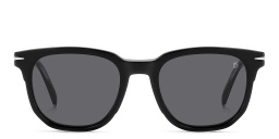 DAVID BECKHAM Style Pioneer Square Eyeglasses in Black – Product Photo 1