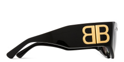 BALENCIAGA BB Logo Cat-Eye Sunglasses in Black – Product Photo 3