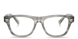 BRUNELLO CUCCINELLI Iconic Meridian Rectangle Eyeglasses in Grey – Product Photo 1