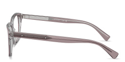 Shop BRUNELLO CUCINELLI Logo Cat-Eye Eyeglasses in Purple online.