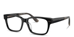 BRUNELLO CUCCINELLI Sartorial Sunset Unisex Rectangle Eyeglasses in Black – Product Photo 2