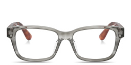 BRUNELLO CUCCINELLI Sartorial Sunset Unisex Rectangle Eyeglasses in Grey – Product Photo 1