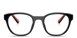 SCUDERIA FERRARI Logo Panthos Eyeglasses in Black – Product Photo 1