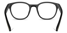 SCUDERIA FERRARI Logo Panthos Eyeglasses in Rubber Black – Product Photo 4